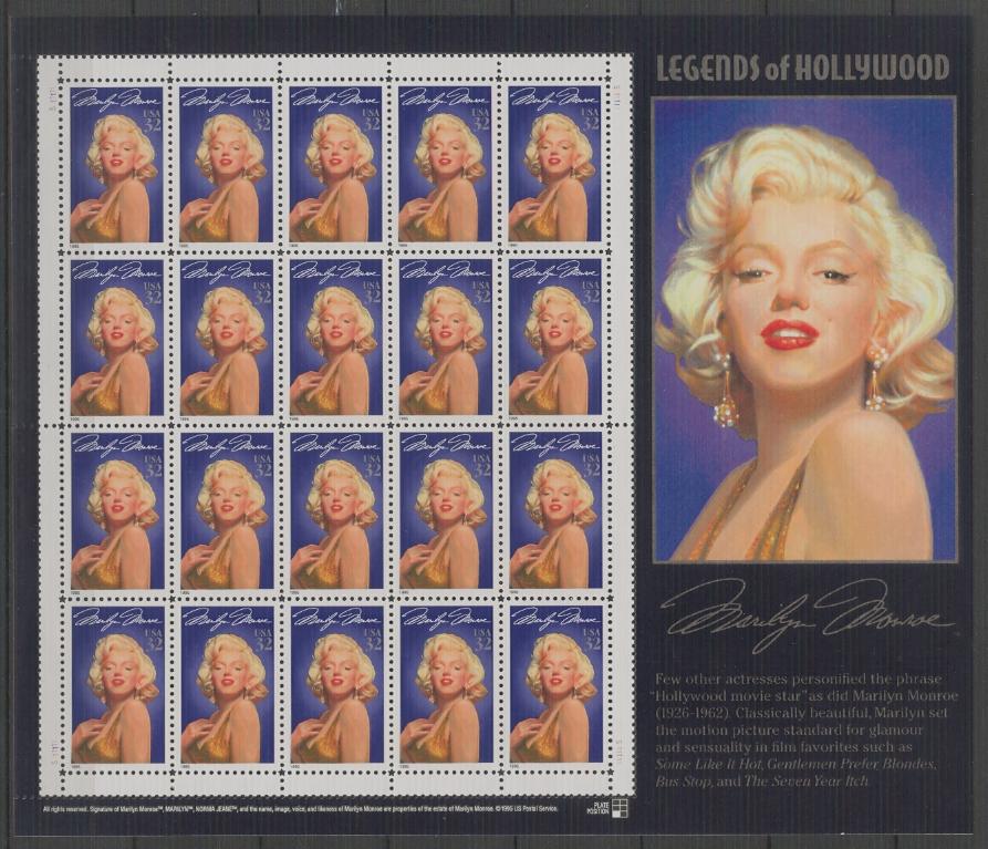 USA (1995/2004) 13 Sheets / Legends of Hollywood #1 to #13