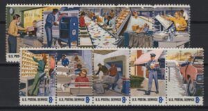 USA (1973) Yv. 982/91 / US Postal Service