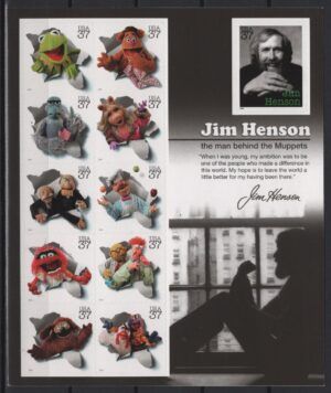 USA (2005) Yv. 3704/14 / The Muppets / Jim Henson