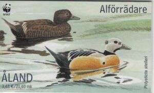 Aland (2001) Yv. C183 Booklet / WWF / Ducks
