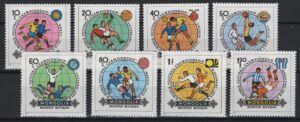 Mongolia (1982) Yv. 1173/80 / Football