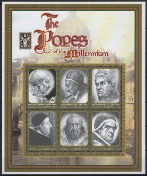 Antigua & Barbuda (2000) Yv. 2833/38 / Popes