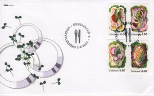 Denmark (2012) FDC / Gastronomy