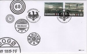 Denmark (2012) FDC / Nordia 2012 / Bridges