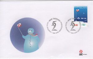 Greenland (2010) FDC / Flag