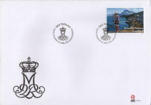 Greenland (2010) FDC / Queen / Landscape