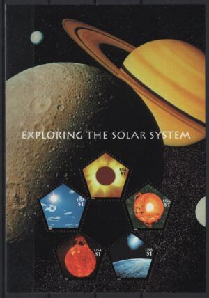 USA (2000) Yv. Bf. 40 / Exploring the Solar System
