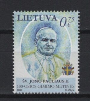 Lithuania (2020) Set / Pope John Paul II