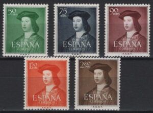 Spain (1952) Ed. 1106/10 / Fernando