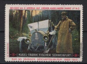Germany (1913) Kugel Fabrik #4 / Old Cars