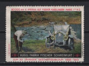 Germany (1913) Kugel Fabrik #8 / Old Cars
