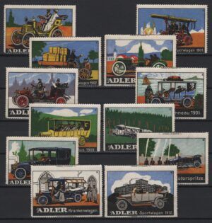 Germany (1913) Adler – Transport #1 to #12