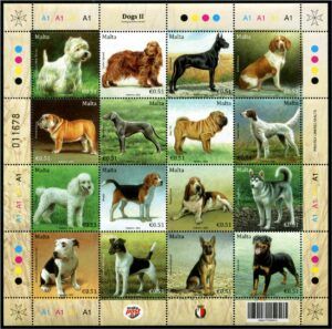 Malta (2020) MS / Dogs