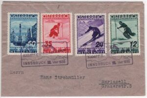 Austria (1936) Cover / Ski