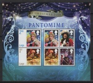UK (2008) Mi. Bl. 46 / Pantomime