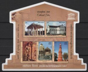 India (2020) Block / UNESCO (3) Cultural Sites