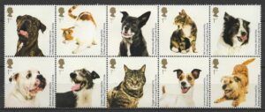 UK (2010) Yv. 3284/93 / Cats & Dogs