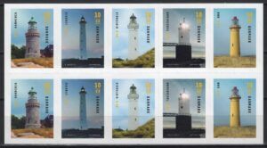 Denmark (2019) Booklet / Lighthouses