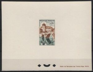 France (1962) Yv. 1330 Deluxe Proof / Bridge