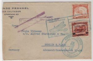 Salvador (1930) Cover / Airmail Post