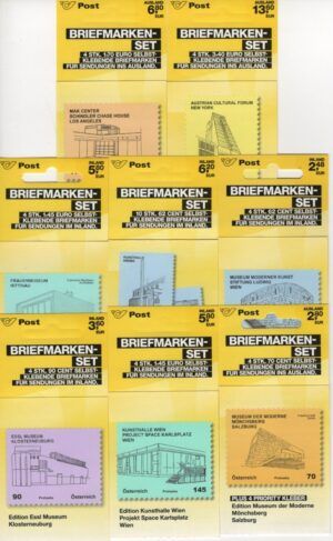 Austria (2011/12) Booklets Selection / Definitives