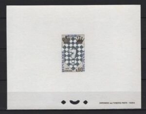 France (1966) Yv. 1480 Deluxe Proof / Chess