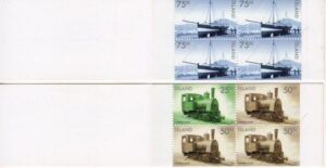 Iceland (1999) Yv. C863+C865 Booklets / Transport