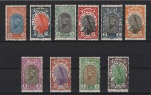 Ethiopia (1928) Yv. 146/55