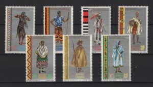 Ethiopia (1968) Yv. 520/26 / Dresses