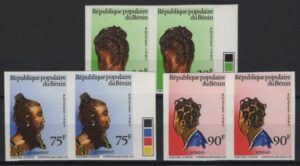 Benin (1983) Yv. 581/83 Pairs / Hairstyles