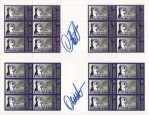 Georgia (2001) 2 Double MS  Perforated + Imperforated