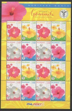 Philippines (2015) Sheet / Flowers