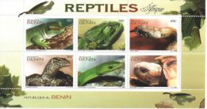 Benin (2003) Block #1 / Reptiles