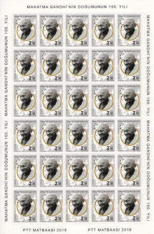 Turkey (2019) Sheet / Gandhi