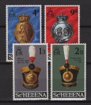 St. Helena (1970) Yv. 226/29 / Military
