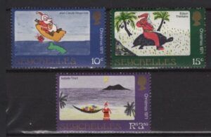 Seychelles (1971) Yv. 285/87 / Santa Claus