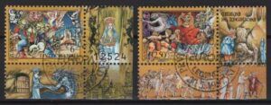 Yugoslavia (1997) Mi. 2821/22 (O) / Legends