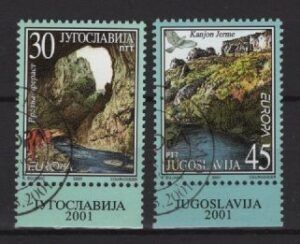 Yugoslavia (2001) Mi. 3030/31 (O) / Water