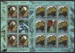 Yugoslavia (2001) Mi. 3030/31 Kb (O) / Water