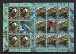 Yugoslavia (2001) Mi. 3030/31 Kb / Water