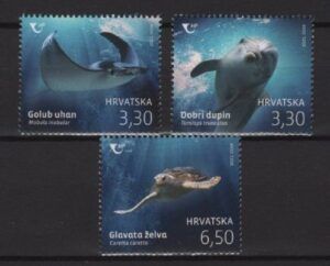 Croatia (2021) Set / Marine Fauna