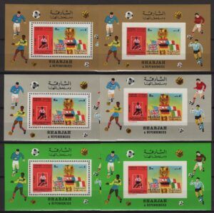 Sharjah (1970) 6 Blocks / Soccer