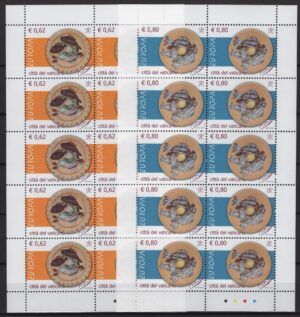 Vatican (2005) Yv. 1378/79 MS / Food