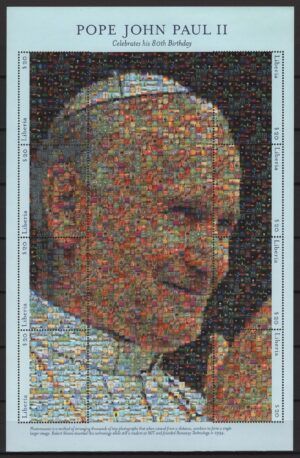 Liberia (2000) Yv. 2523/30 / John Paul II
