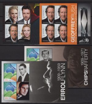 Australia (2009) Yv. Bf. 123/26 / Cinema