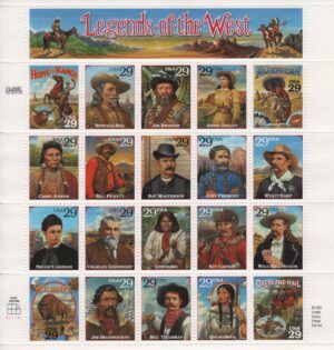 USA (1994) Yv. 2291/2310 / Legends of the West