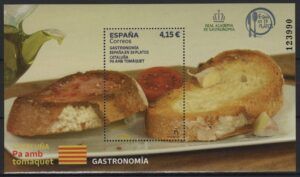Spain (2021) Ed. 5515 - Block / Catalonia Gastronomy