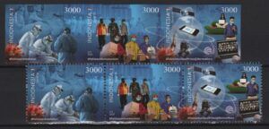 Indonesia (2020) Set (Perf. + Imperf.) / Covid – 19