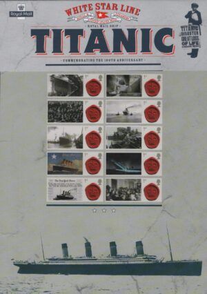 UK (2012) Sheet / 100th Titanic Anniversary
