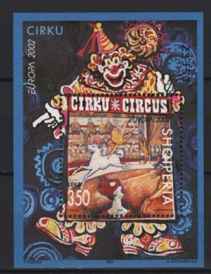 Albania (2002) Mi. Bl. 138 / Circus